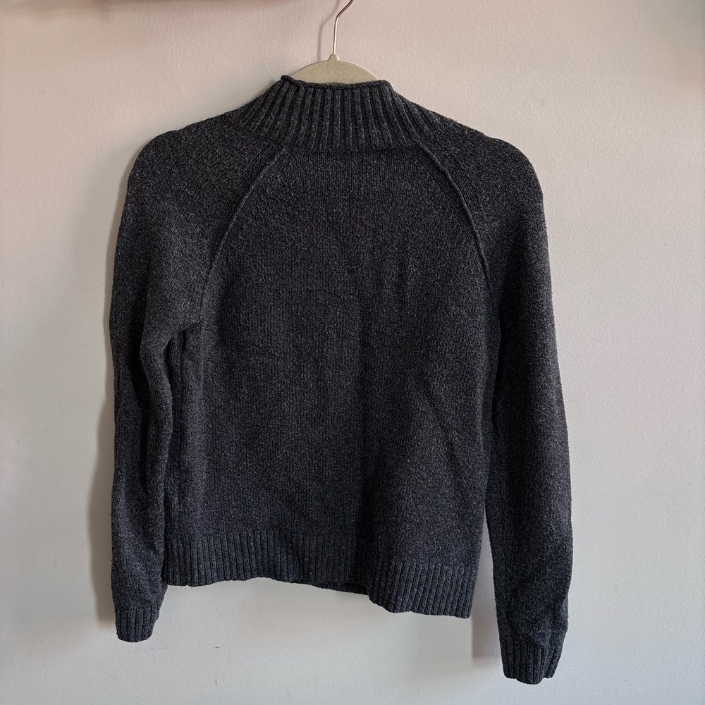 Banana Republic Charcoal Knit Sweater - Picture 4 of 4